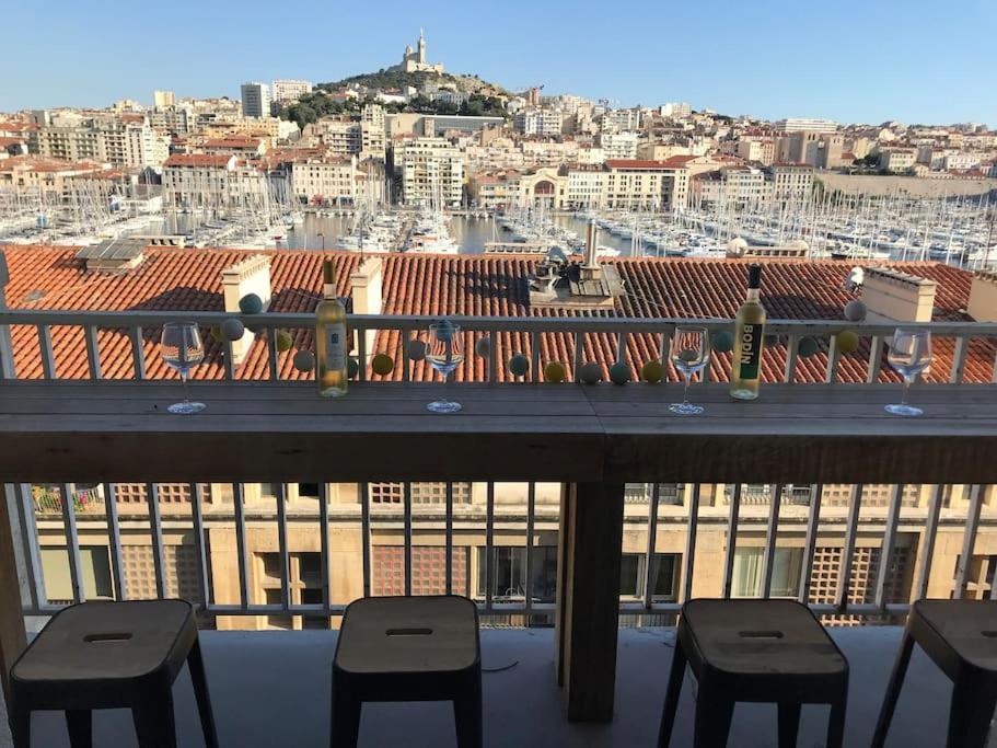 Le Belvedere Du Vieux-Port - Amazing View Marseille Ngoại thất bức ảnh